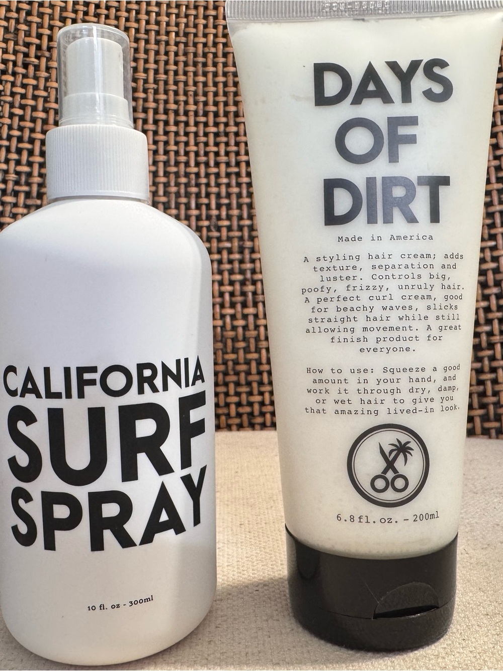 Surf Spray and Texture Cream. By California Born